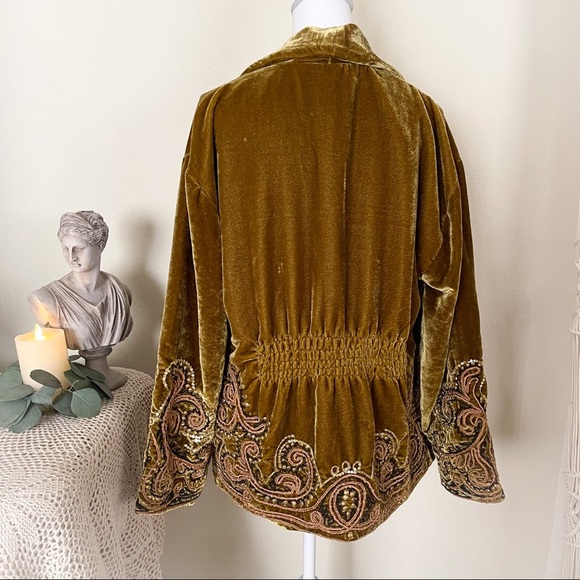 NWT Free People Starlight Velvet Jacket - Picture 6 of 14